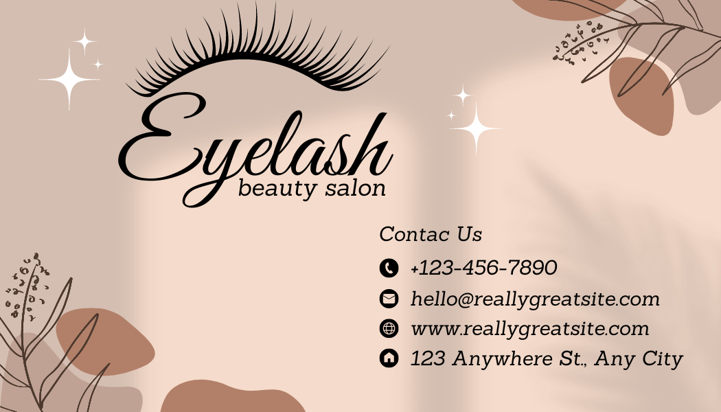 Beauty business cards