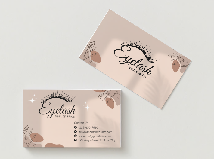 Beauty business cards