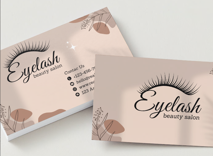 Beauty business cards