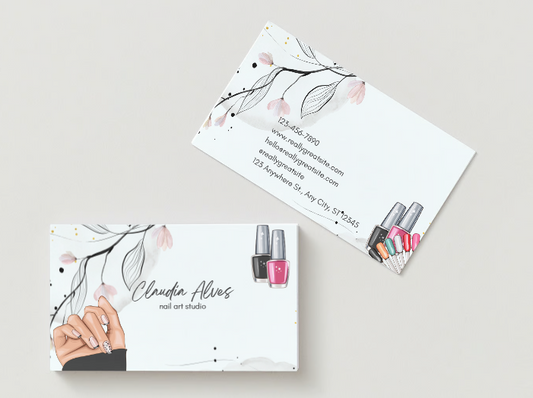 Beauty business cards